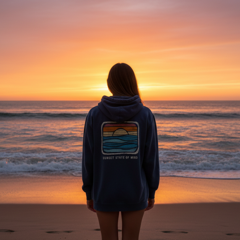 Striped Paradise Hoodie